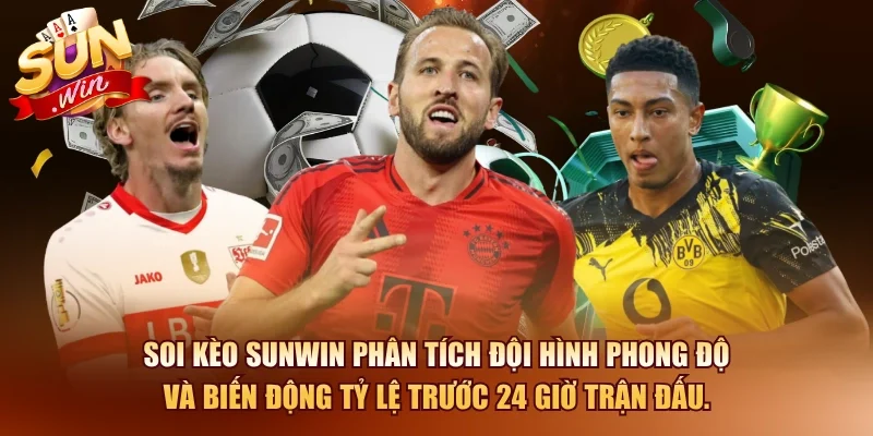 Soi Kèo SUNWIN – Nhận Định Kèo Bóng Đá Mỗi Ngày 2 Sunwin Soi kèo SUNWIN phân tích đội hình phong độ và biến động tỷ lệ trước 24 giờ trận đấu.